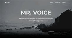 Desktop Screenshot of mrvoice.net