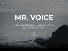 Tablet Screenshot of mrvoice.net